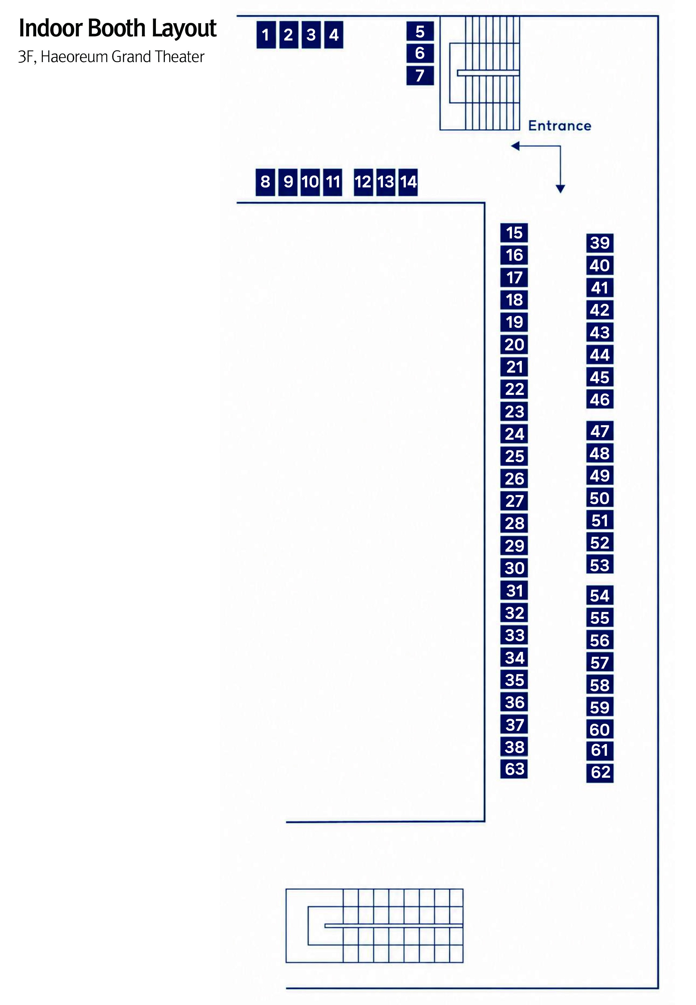 Indoor Booth Layout